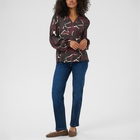Beate Amber Floral Blouse