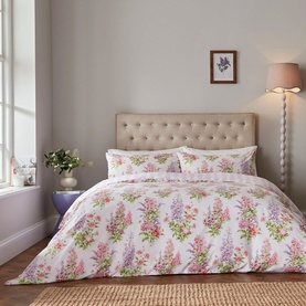 Delphinium Duvet Set Lilac/Spring Green