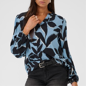 Beate Amber Floral Blouse
