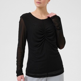 Chai Gathered Long-Sleeved Top