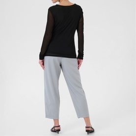 Chai Gathered Long-Sleeved Top