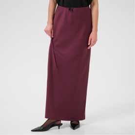 Hill Bow Flared Slip Skirt