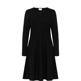 Malina Flared Knitted Mini Dress