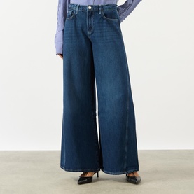 Beau High-Rise Wide Leg Jeans