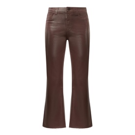Kendra Coated Cropped Jeans