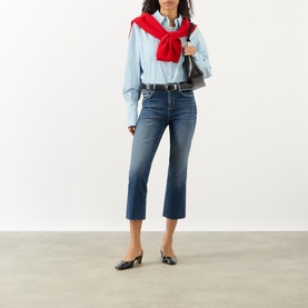 Kendra High-Rise Cropped Jeans