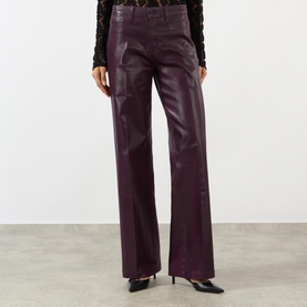 Scottie Coated Straight Leg Jeans