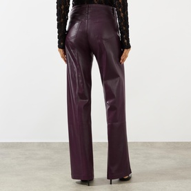 Scottie Coated Straight Leg Jeans