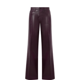 Scottie Coated Straight Leg Jeans