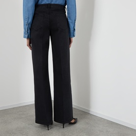 Scottie High-Rise Wide Leg Jeans