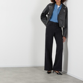 Scottie High-Rise Wide Leg Jeans