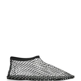 Minette Embellished Mesh Flats