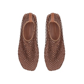 Minette Embellished Mesh Flats
