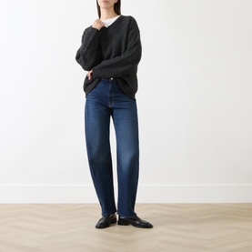 The Full-Pipe Skimp Barrel Leg Jeans