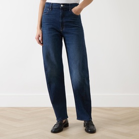 The Full-Pipe Skimp Barrel Leg Jeans