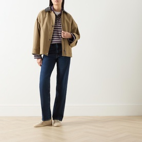 Stovepipe Straight Leg Jeans