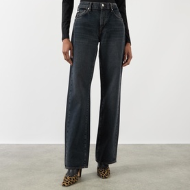 Tess High-Rise Straight Leg Trousers