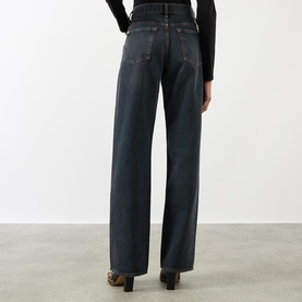 Tess High-Rise Straight Leg Trousers