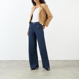 Lotta High-Rise Wide Leg Jeans