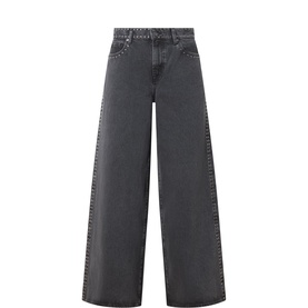 Marie Studs Wide Leg Jeans