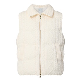 Irina Cable Knit Gilet