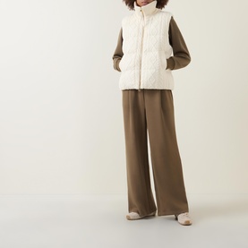 Irina Cable Knit Gilet