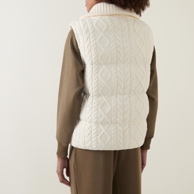 Irina Cable Knit Gilet