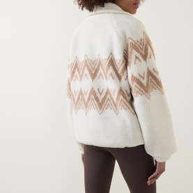 Hendrik Half Zip Sherpa Sweater