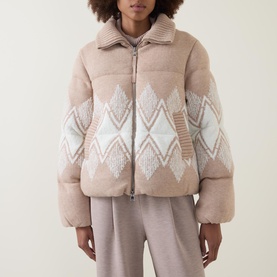 Belinda Knitted Padded Jacket