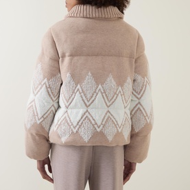 Belinda Knitted Padded Jacket