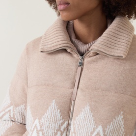 Belinda Knitted Padded Jacket