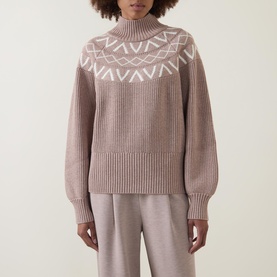 Marcie Rib Knit Turtleneck Sweater