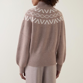 Marcie Rib Knit Turtleneck Sweater