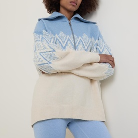 Hedda Half Zip Sweatshirt