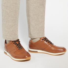 Trilogy Wide-Fit Low-Top Trainers