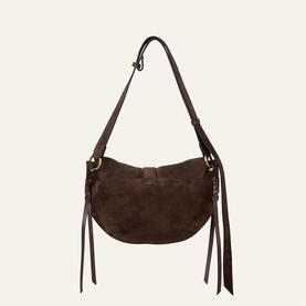 YouYou Suede Small Saddle Bag