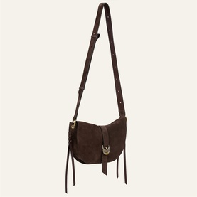YouYou Suede Small Saddle Bag