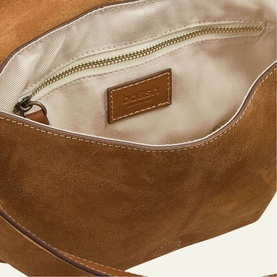YouYou Suede Small Saddle Bag