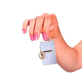 Mini 7th Ave. Pouch Bag Charm