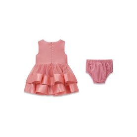 Bow Dress & Bloomers Two-Piece Set