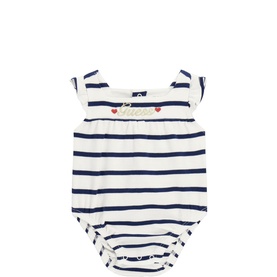 Stripe Logo Bodysuit
