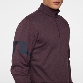 Heath Strike Logo Half-Zip Sweatshirt