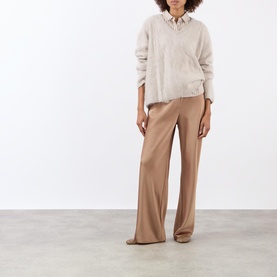 Margareta Brushed Cashmere Sweater