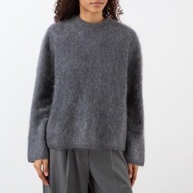 Natalia Brushed Cashmere Sweater