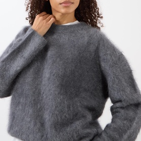 Natalia Brushed Cashmere Sweater