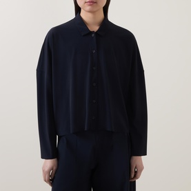 Solid Jersey Blouse