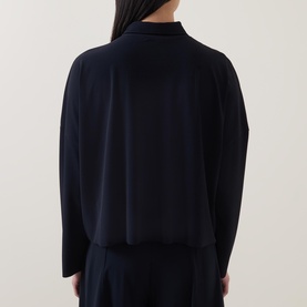 Solid Jersey Blouse