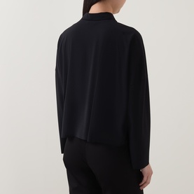 Solid Jersey Blouse