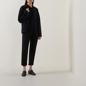 Solid Jersey Blouse