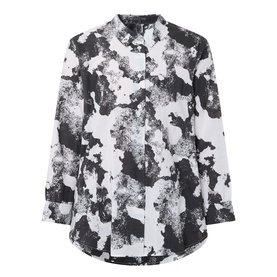 Monochrome Printed Blouse
